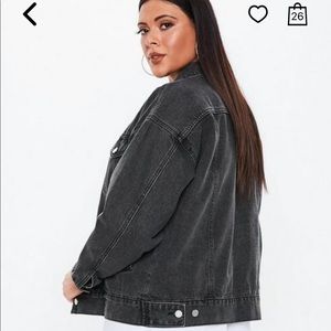 Misguided Oversized Jean Jacket🌸